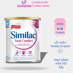 Sữa similac Total comfort 0+ cho trẻ 0-12th