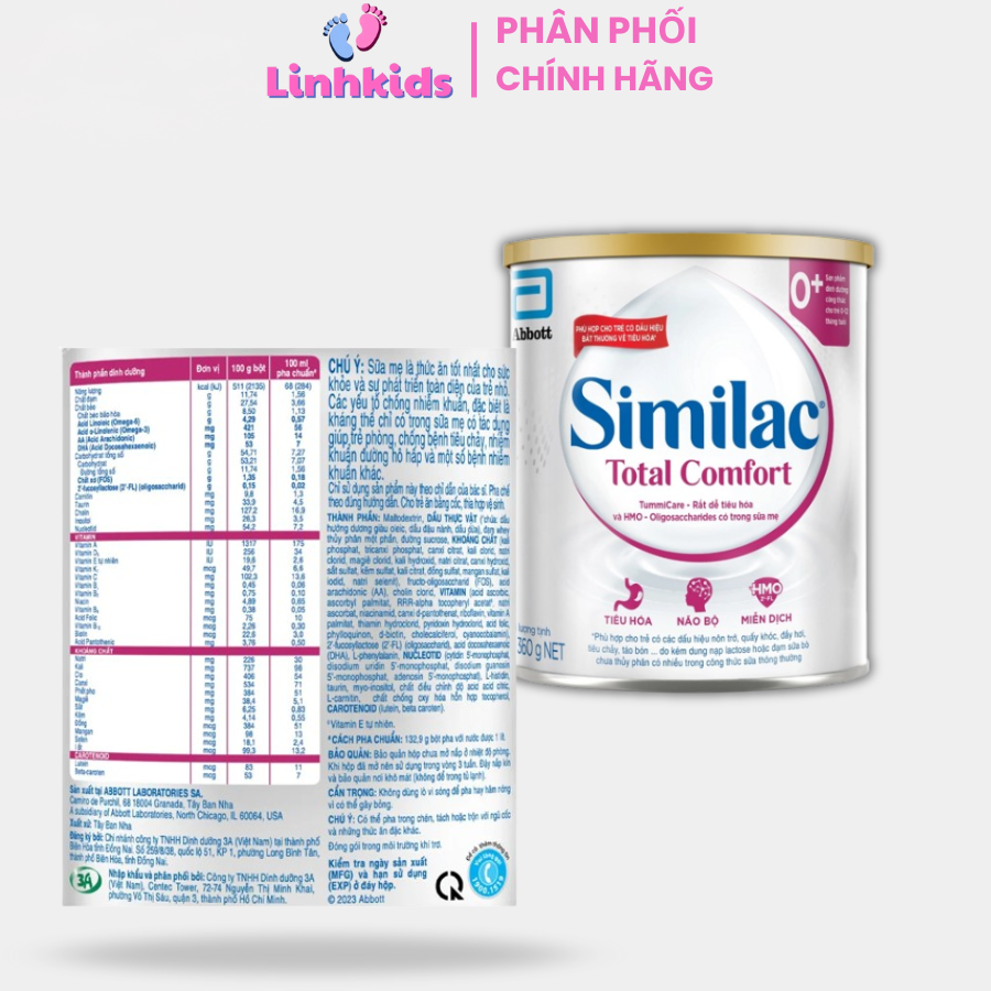 Sữa similac Total comfort 0+ cho trẻ 0-12th - Ảnh 4