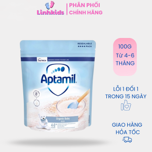 Bột ăn dặm Aptamil vị sữa gạo hữu cơ