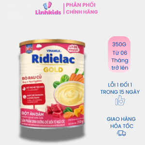 Bột ăn dặm redielac gold vị bò rau củ